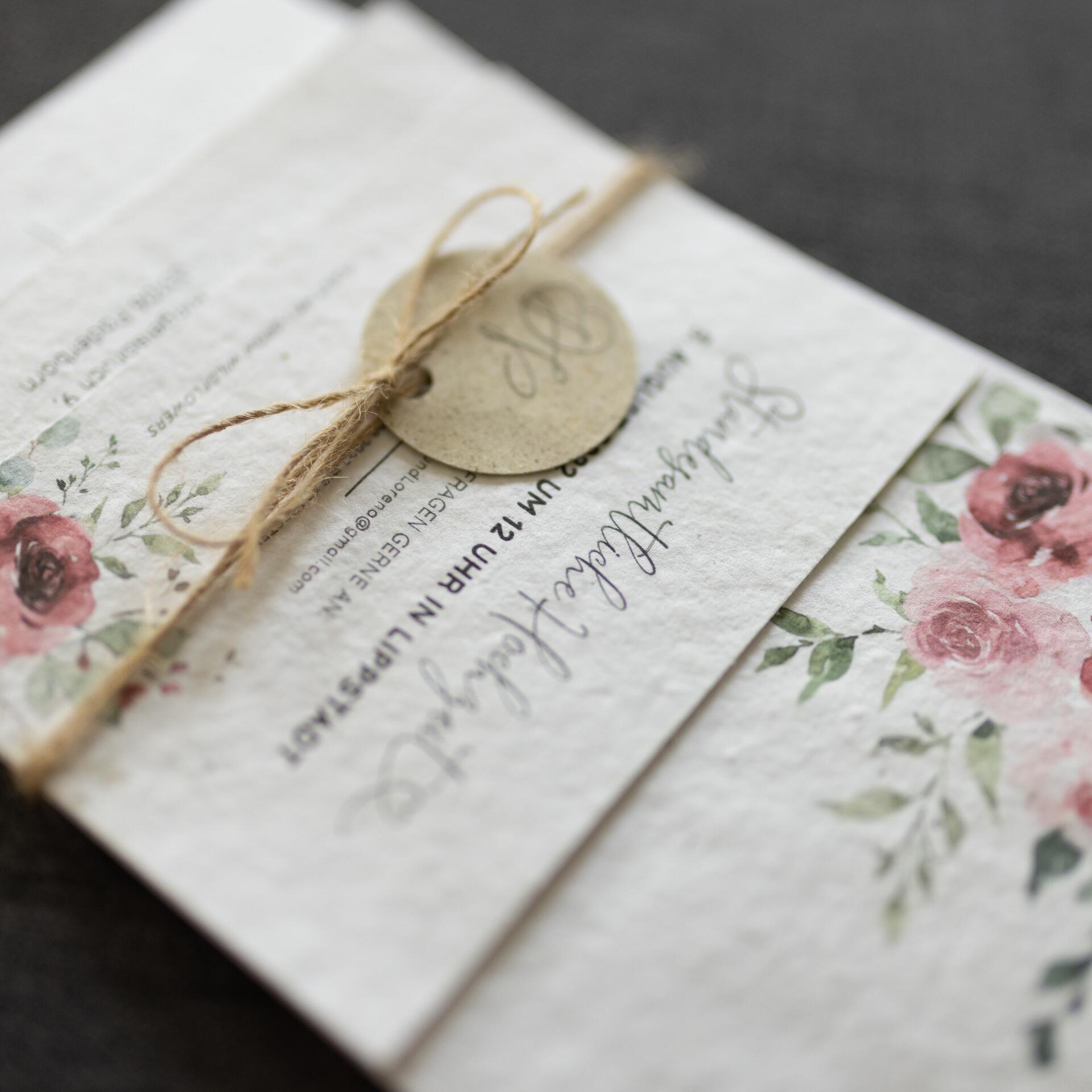 Hochzeitspapeterie